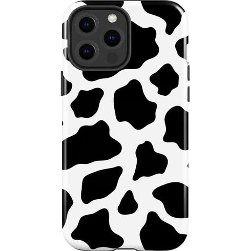 Cow Pattern Animal Print iPhone 13 Pro Max Impact Case